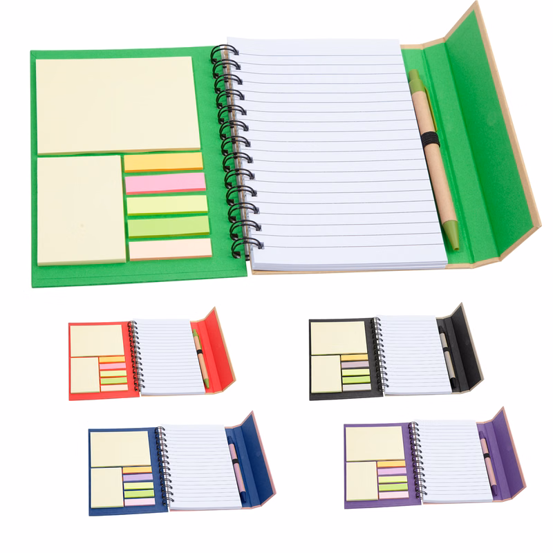 Eco-Friendly Dual Toned Notebook (2 Color Imprint)