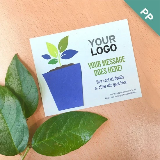 Plantable Pot Small Eco Panel Cards 1
