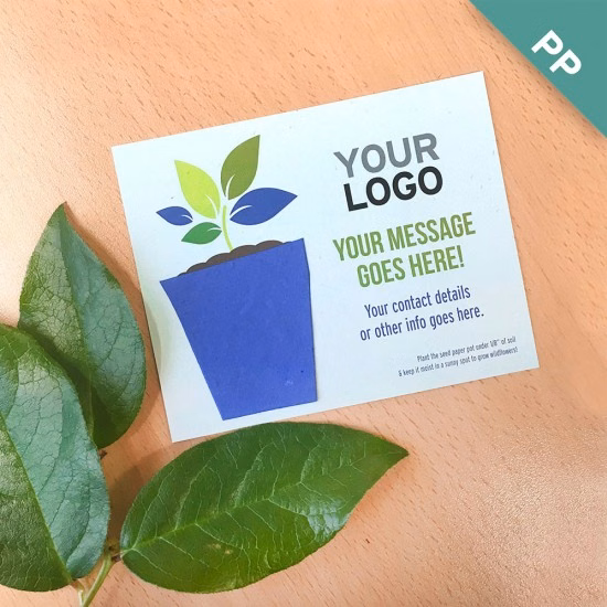 Plantable Pot Small Eco Panel Cards