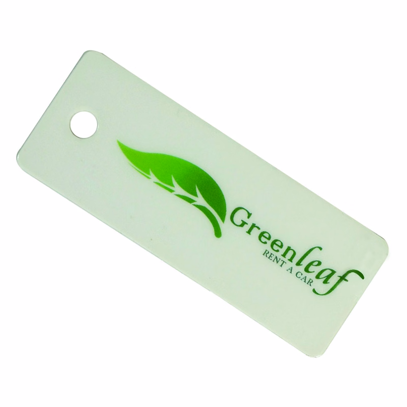 3.25"W x 1.25"H Long Key Tag