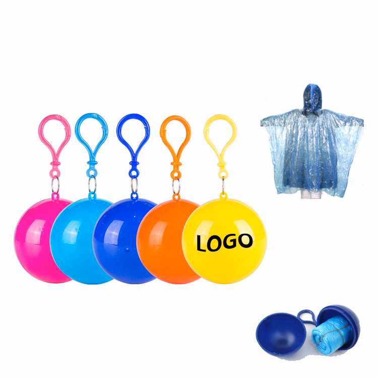 Portable Ball-Shaped Raincoat