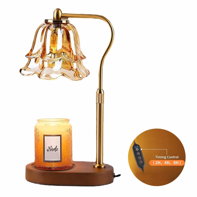 Adjustable Height Dimmable Candle Warmer Lamp