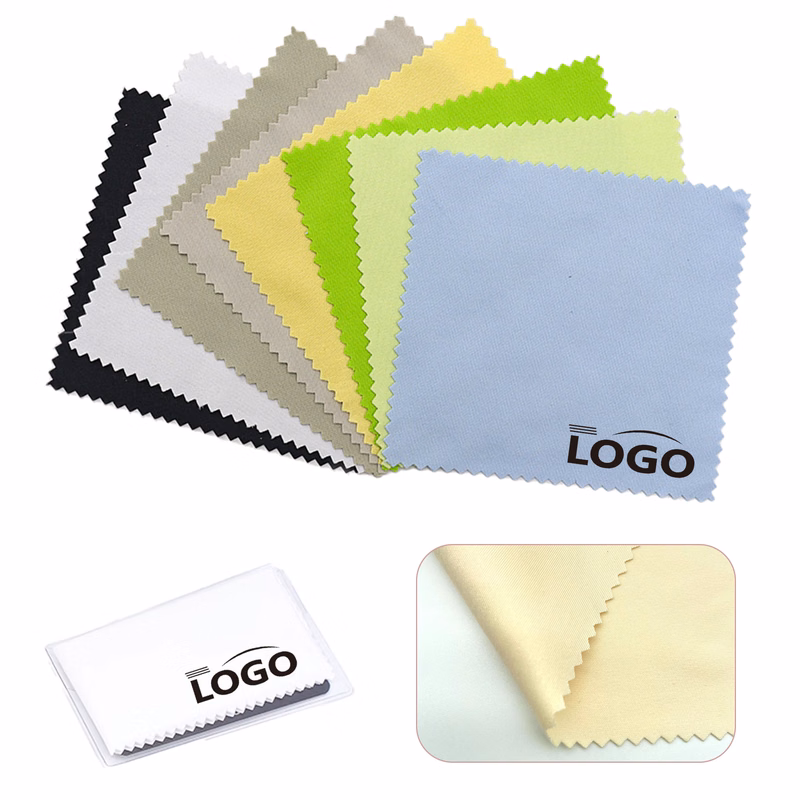 6x6 Inch Multicolor Microfiber Glasses Cleaning Cloths