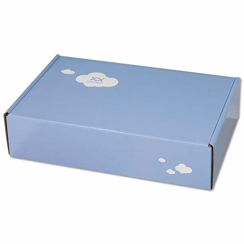 15" x 9 3/4" x 3 1/2" - B-Flute Outside Tuck Box