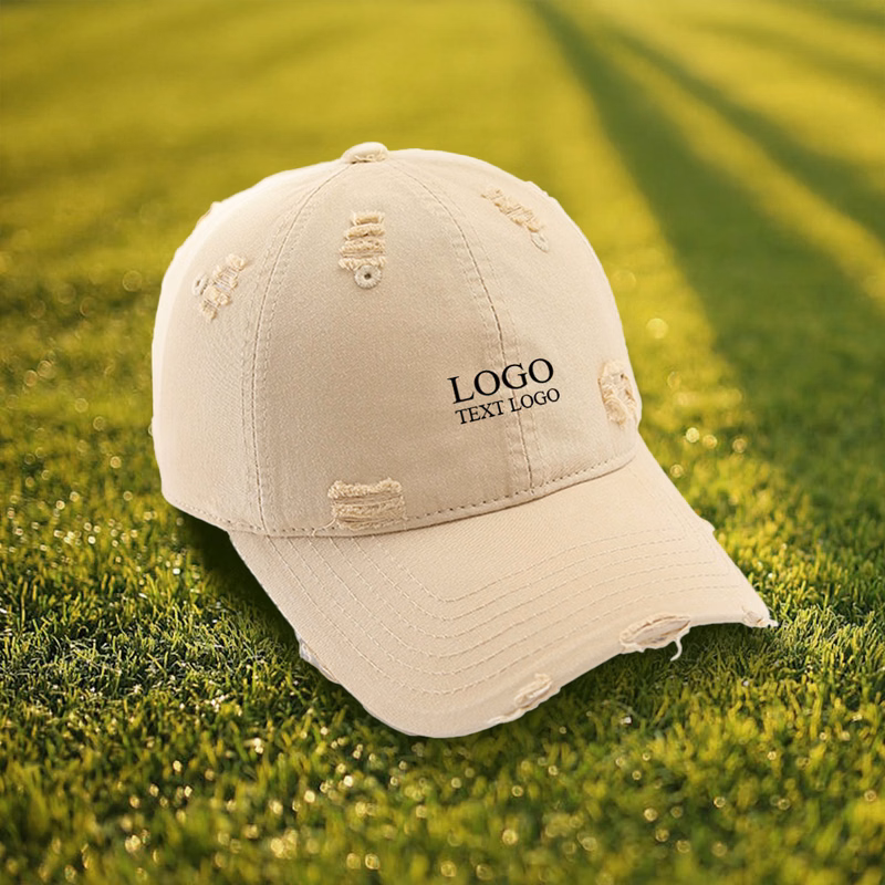 Vintage Custom Embroidery Old Hole Dad Hat