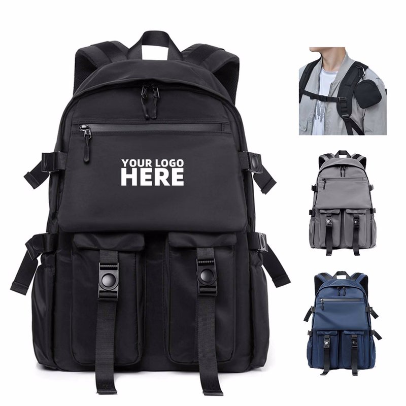 Backpack With Earbuds Bag