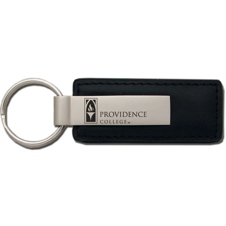 Metal Leatherette Key Chain ( 2.76" X 1.1" ) 1