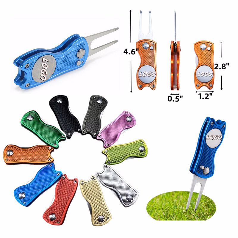 Spring Folding Golf Green Fork Style