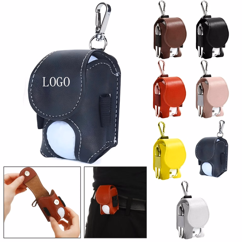 Portable Golf Ball Bag with Waist Clip