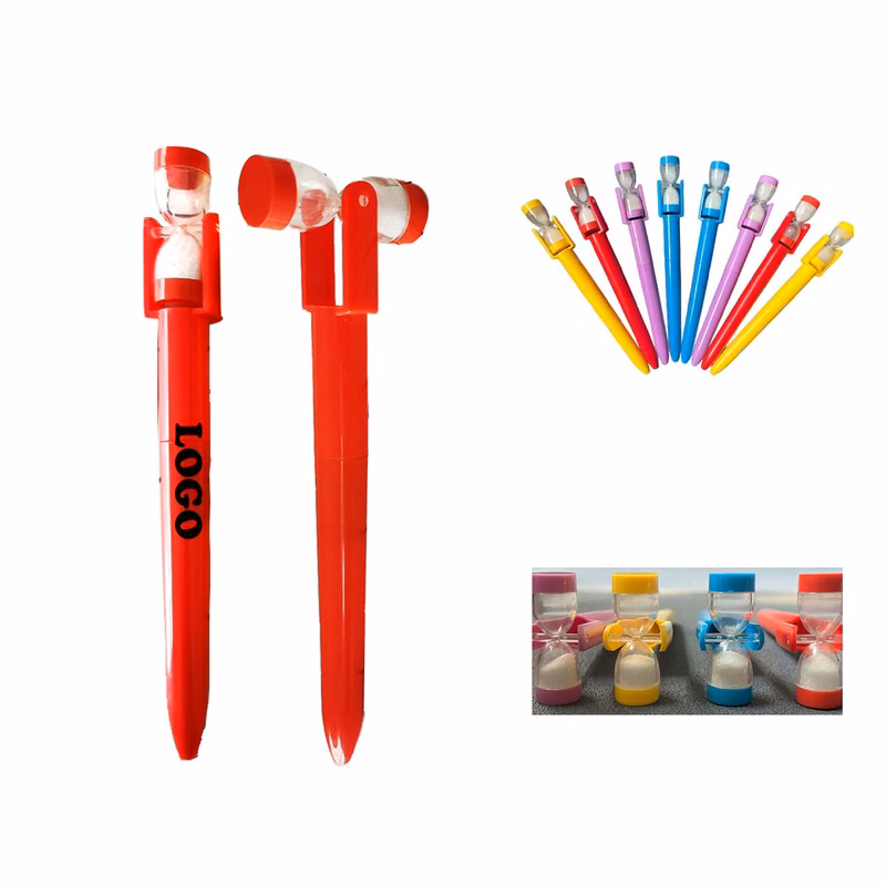 MOQ 20 pcs Custom Logo Hourglass-shaped  Pen