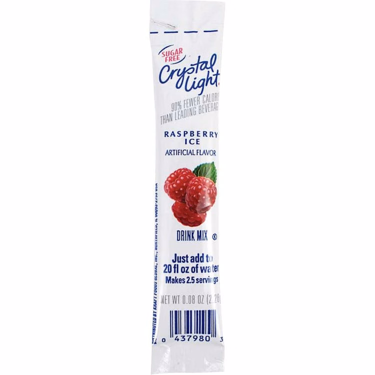 Crystal Light Raspberry Drink Mix