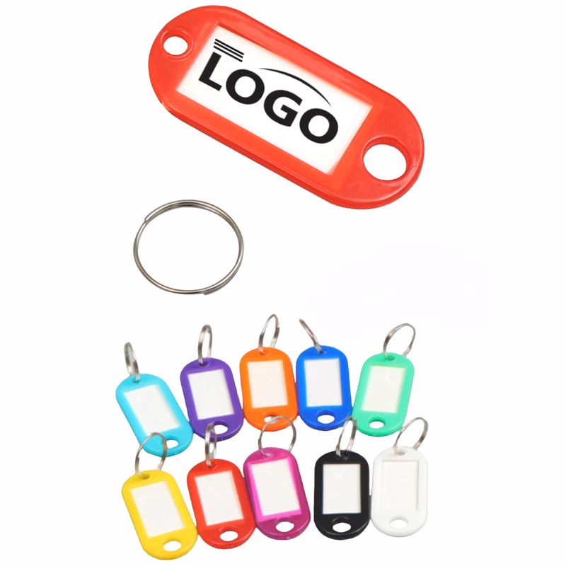 Plastic Colored Label Key Plate