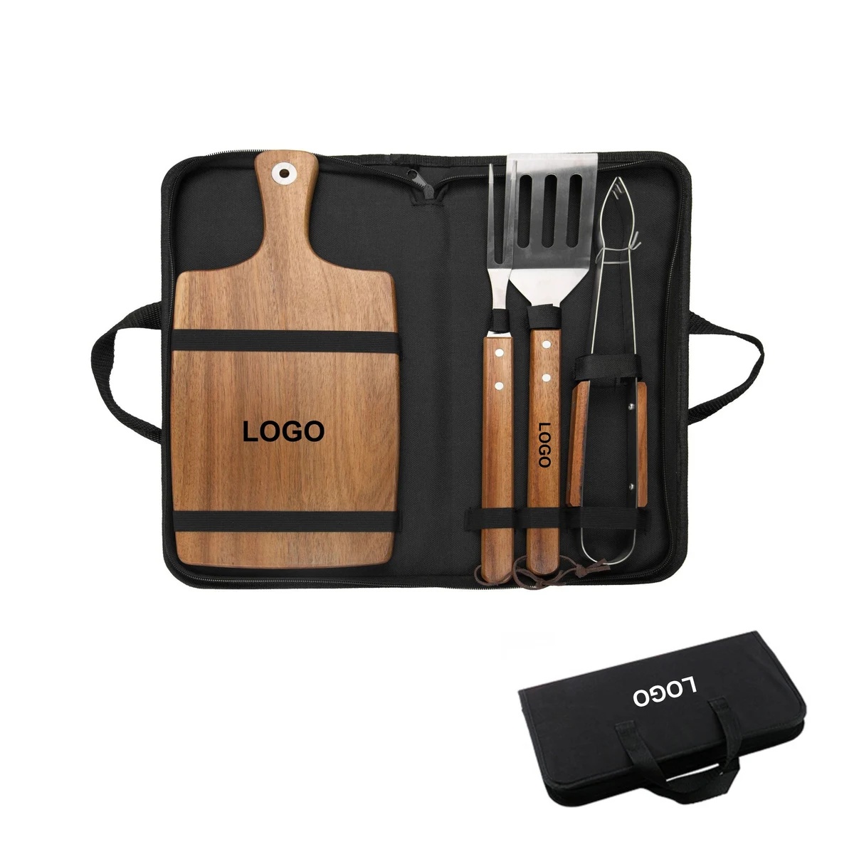 4pcs BBQ Tool Set (direct import) 1