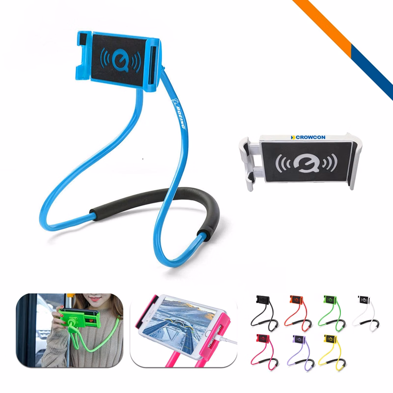 Stehold 2in1 Adjustable Neck Phone Holder
