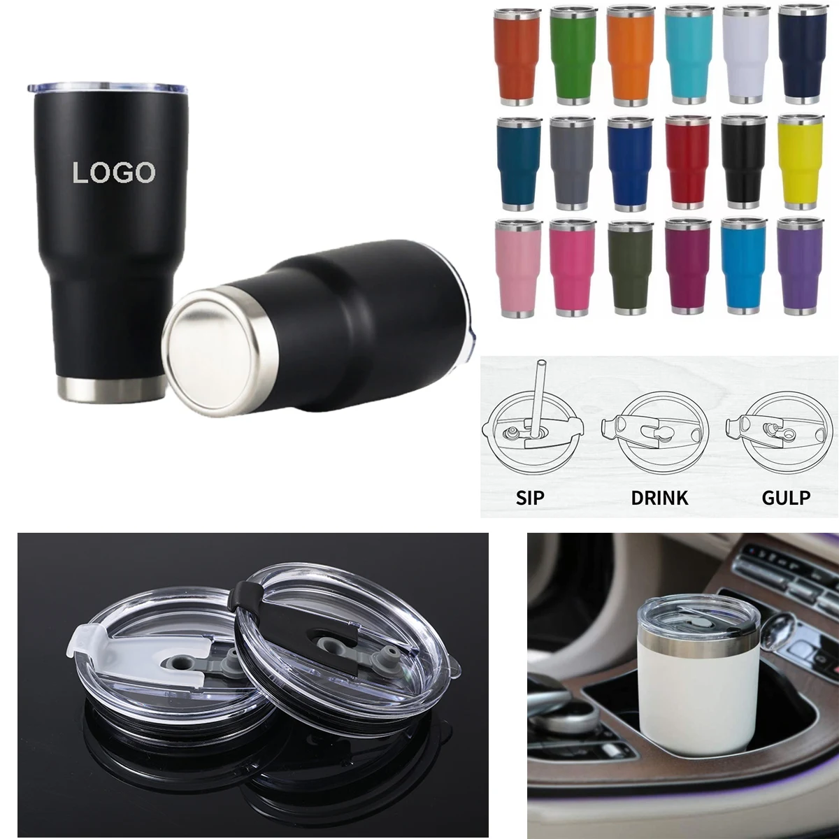 30 oz Insulated Tumbler 1