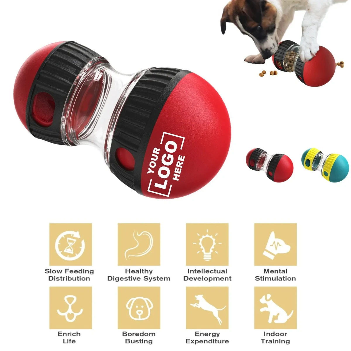 Pet Training Toy Rolling Feeder Free Shipping 1