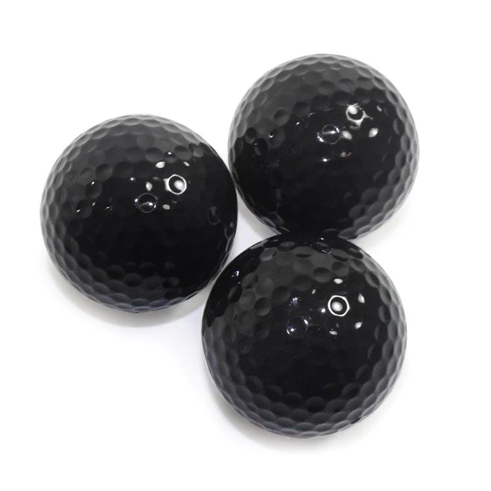 Black Color Golf Balls 1