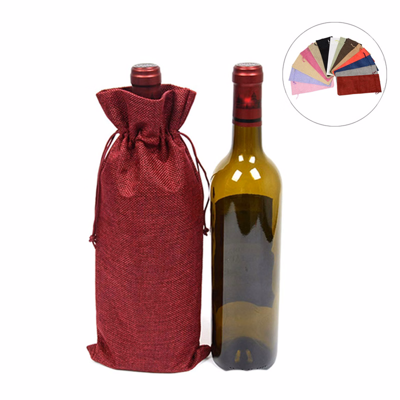 Vineyard Single Wine Bottle Gift Bag