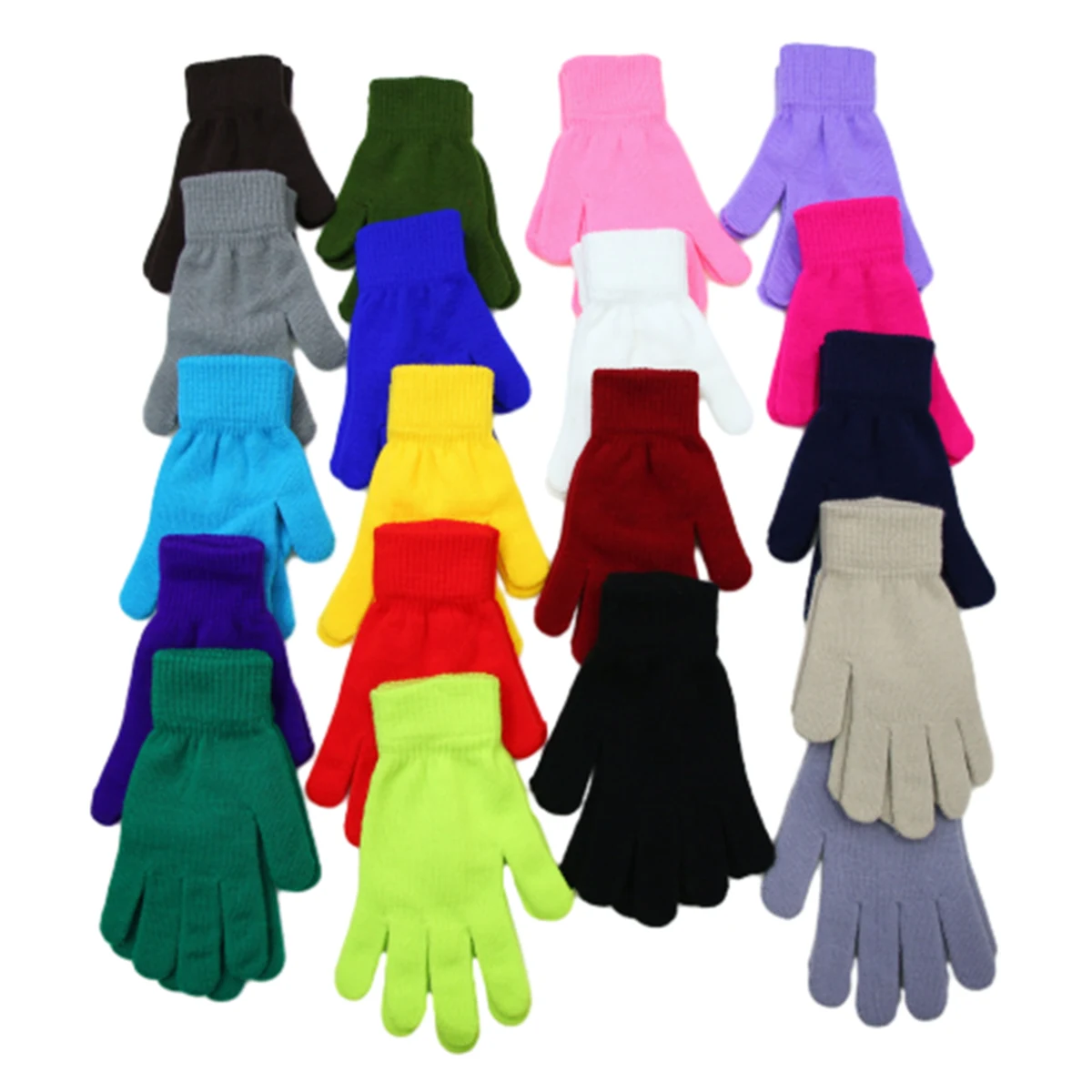 Adult Soft Knit Gloves 1