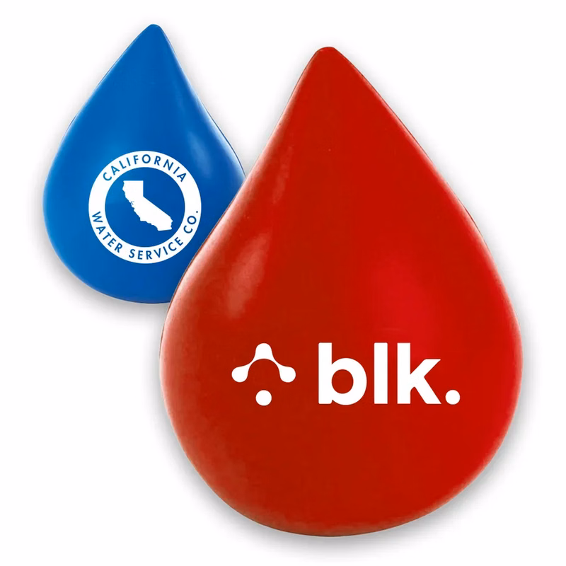 PU Water Drop Stress Ball