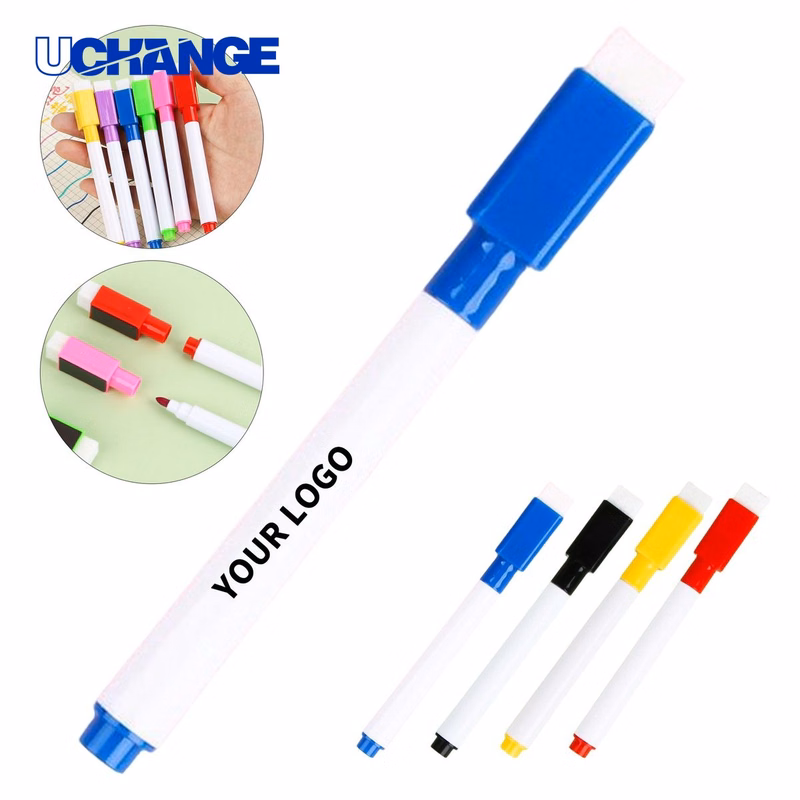 Magnetic Whiteboard Marker with Erase Cap