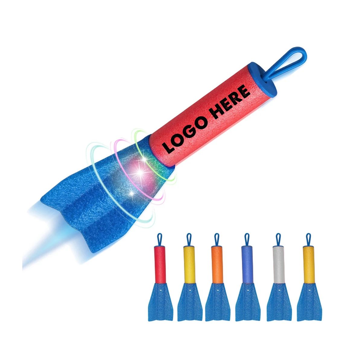 Bungee Rocket Pump Toy 1
