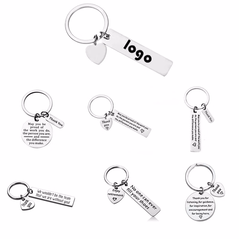 Car Accessories Stainless Steel Keychain