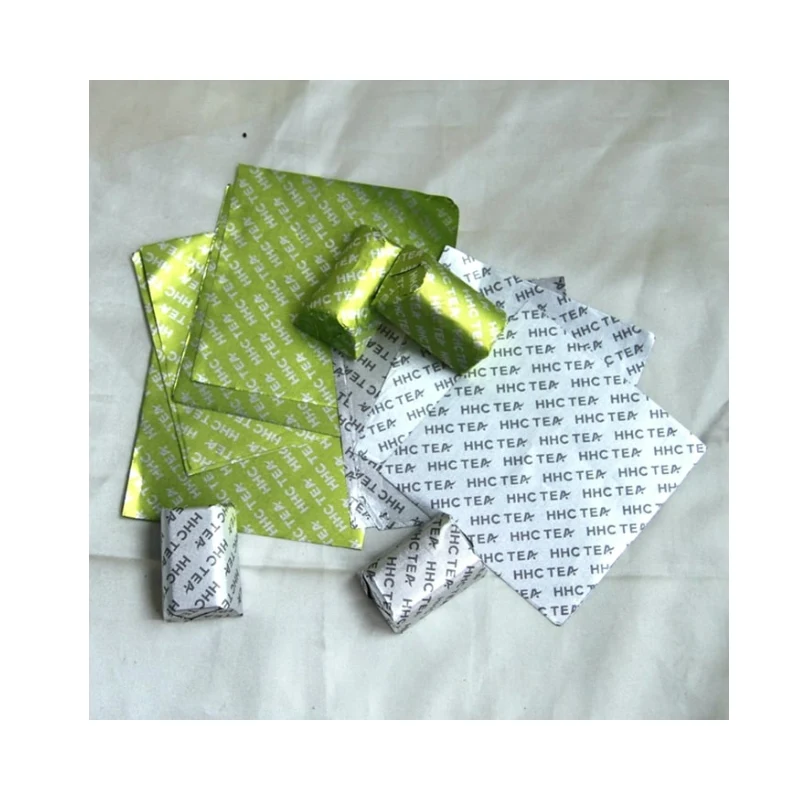 Personalized Logo Printed Chocolate Foil Wrapper 1
