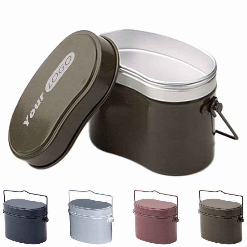 Aluminum Nostalgic Outdoor Lunch Box