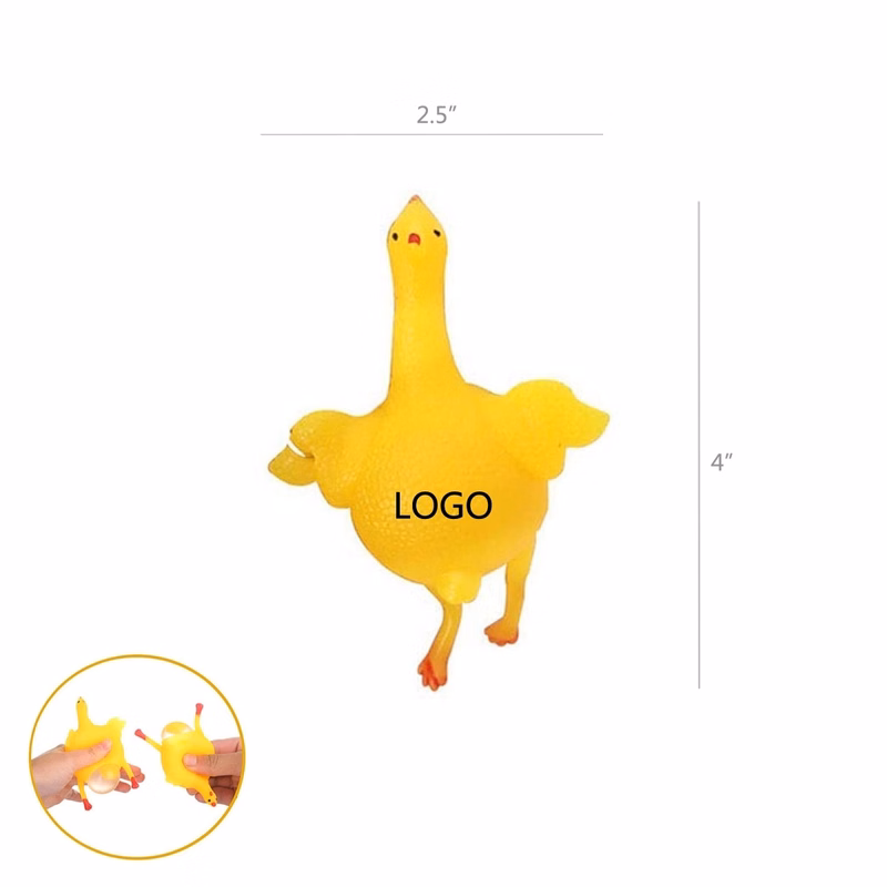 Interesting Rubber Chicken Key Chain