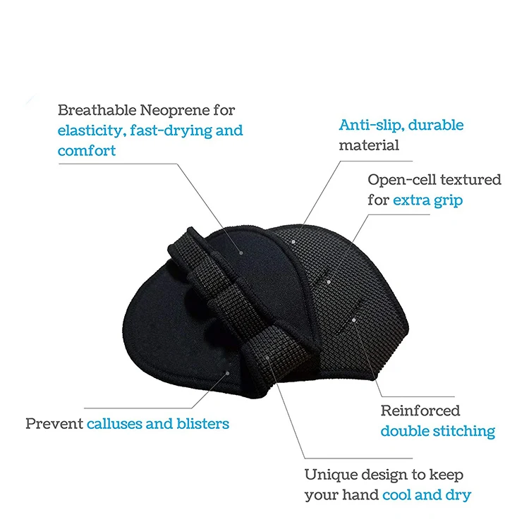 Grip Pads Lifting Gloves 1