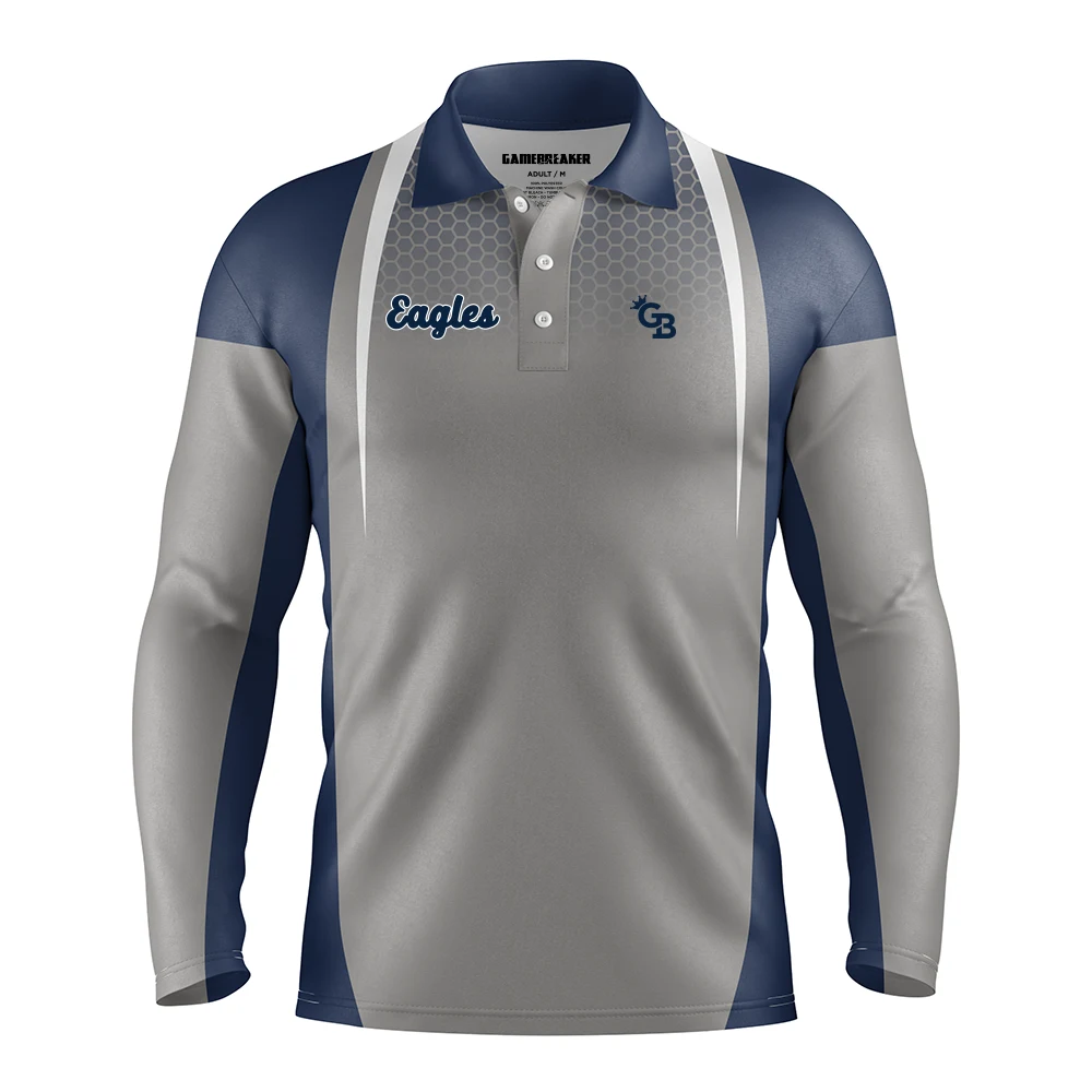 Long Sleeved Polo Shirt 1