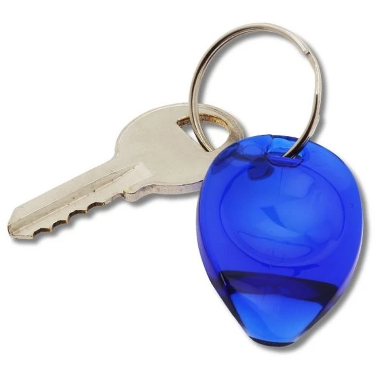 Plastic Lottery Scratcher with Split Key Ring 1