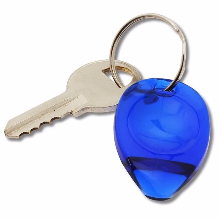 Plastic Lottery Scratcher with Split Key Ring