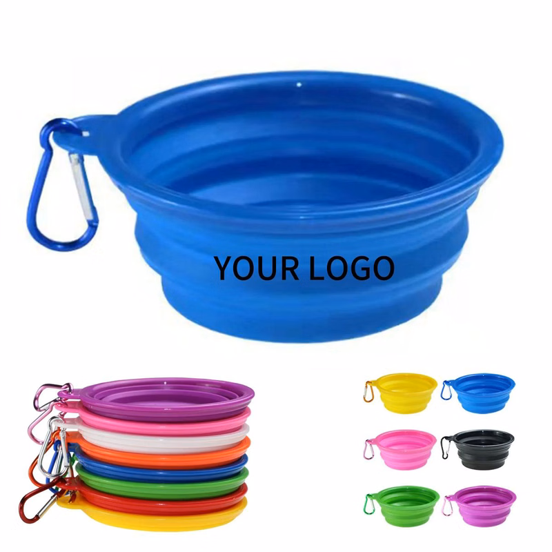 TPE Adjustable Height Pet Travel Bowl