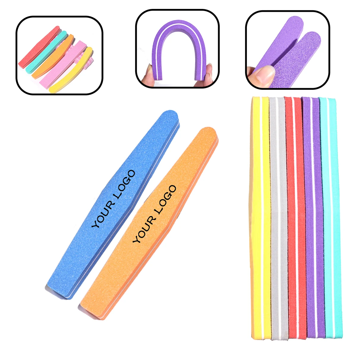 MOQ 30 PCS Foam Nail Polisher 1