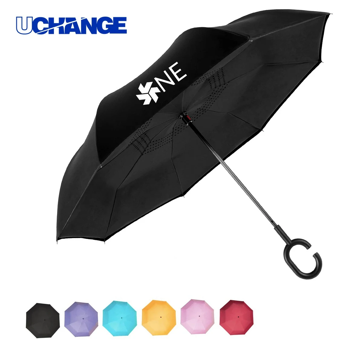 C Shaped Umbrella for Convenience 1
