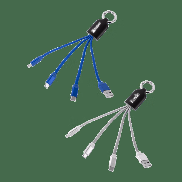 Jellyfish Light-Up Braided Charging Cable