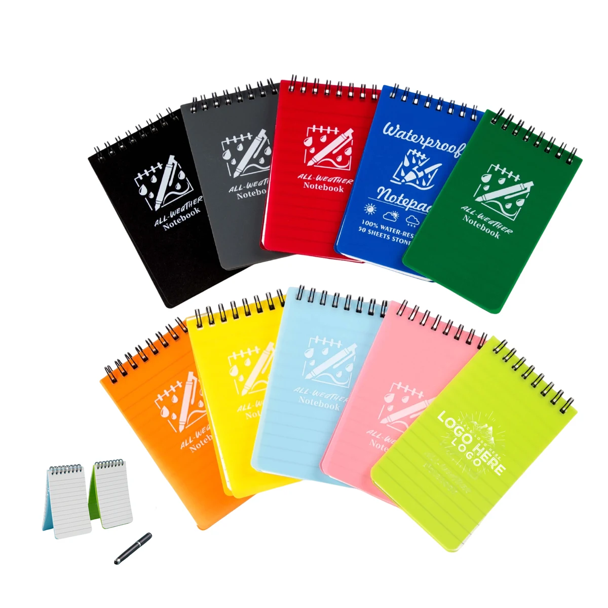PP Pocket Spiral Notebook 1