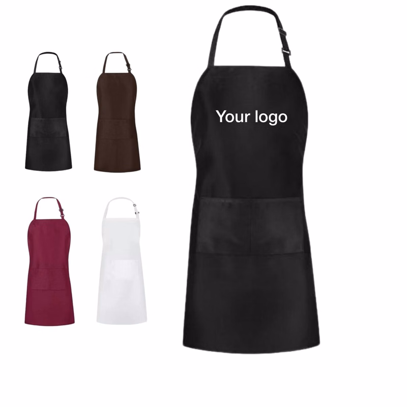 Adjustable Neck Waterproof Oil Proof Kitchen Apron