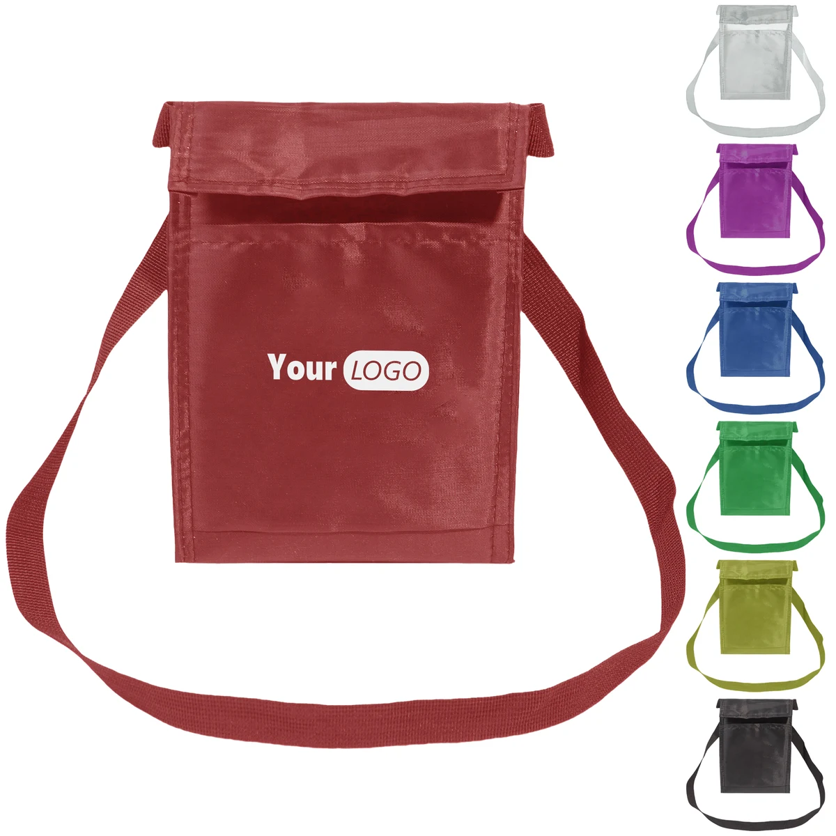 Polyester Portable Messenger Bag With Custom Logo 1