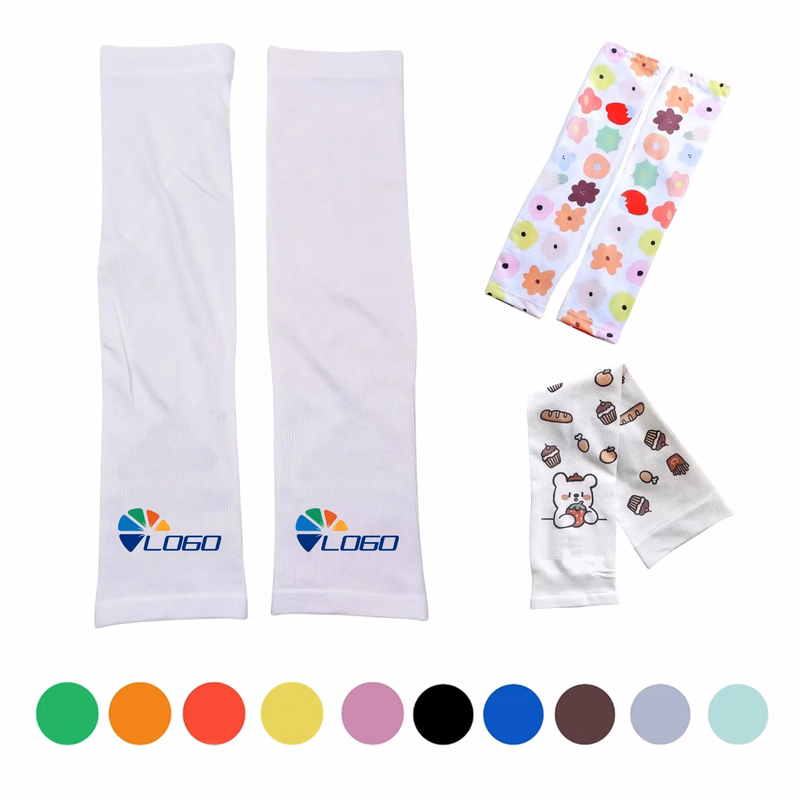 MOQ 20pcs Thermal Sun Protection Straight Ice Sleeves