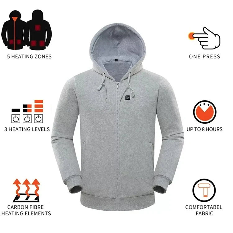 Heated Hoodie/Heated Jacket 1