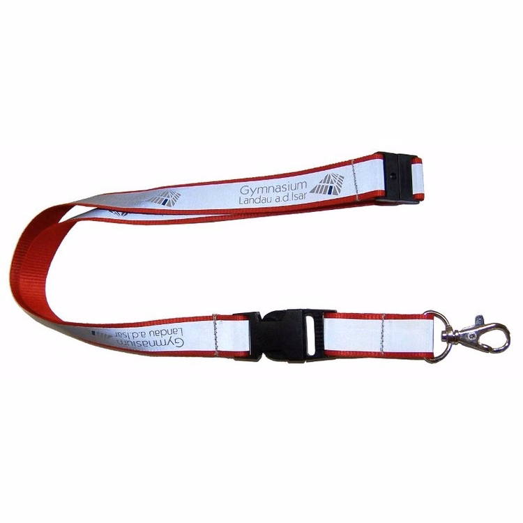 3/8" Dual Color Neck Lanyard