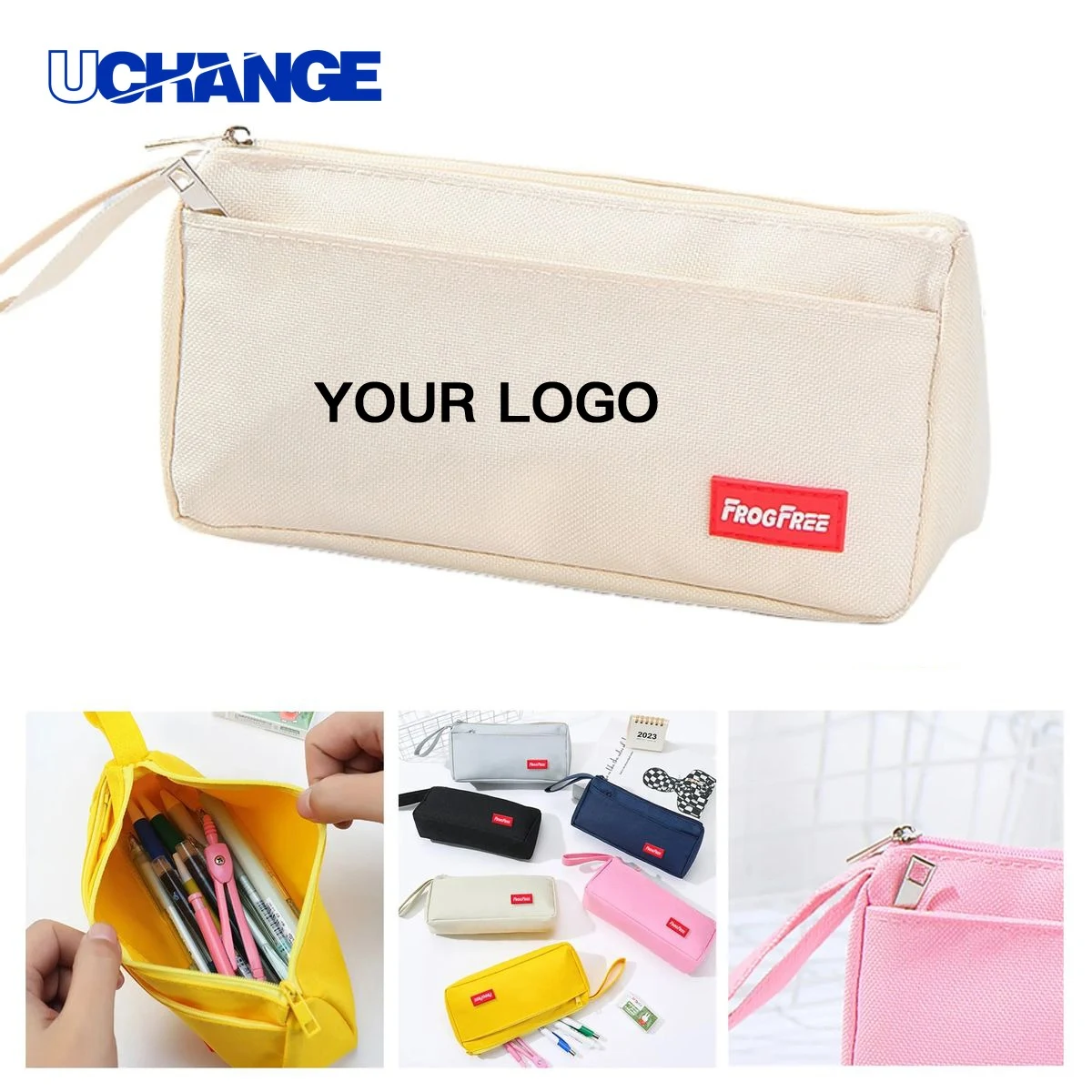 Oxford Multi Compartment Pencil Organizer Case 1
