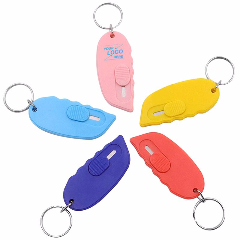 Compact Stainless Steel Keychain Box Cutter