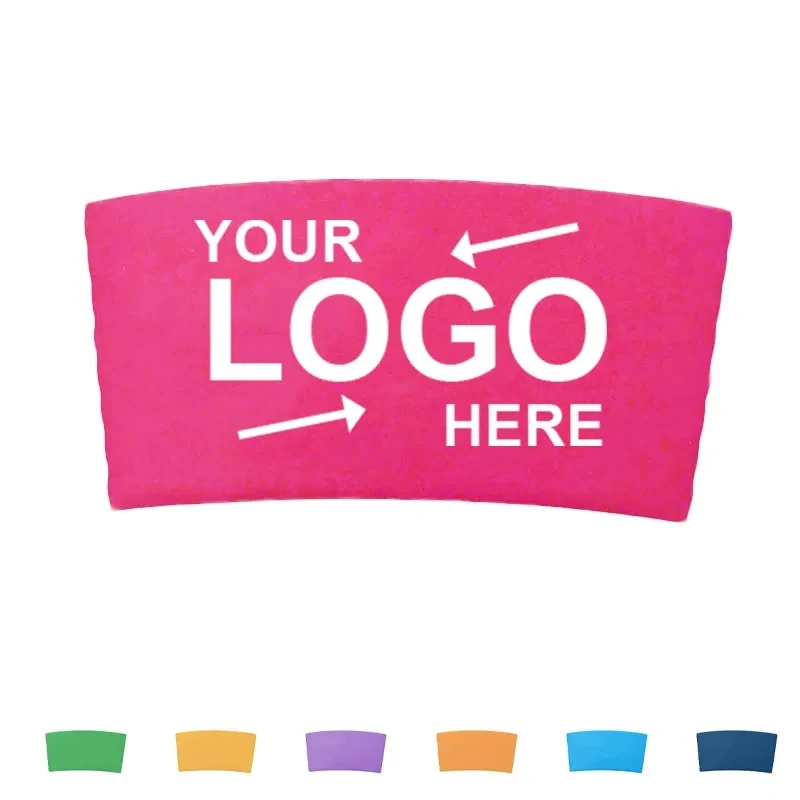 16 Oz Custom Kraft Disposable Cup Sleeve 1