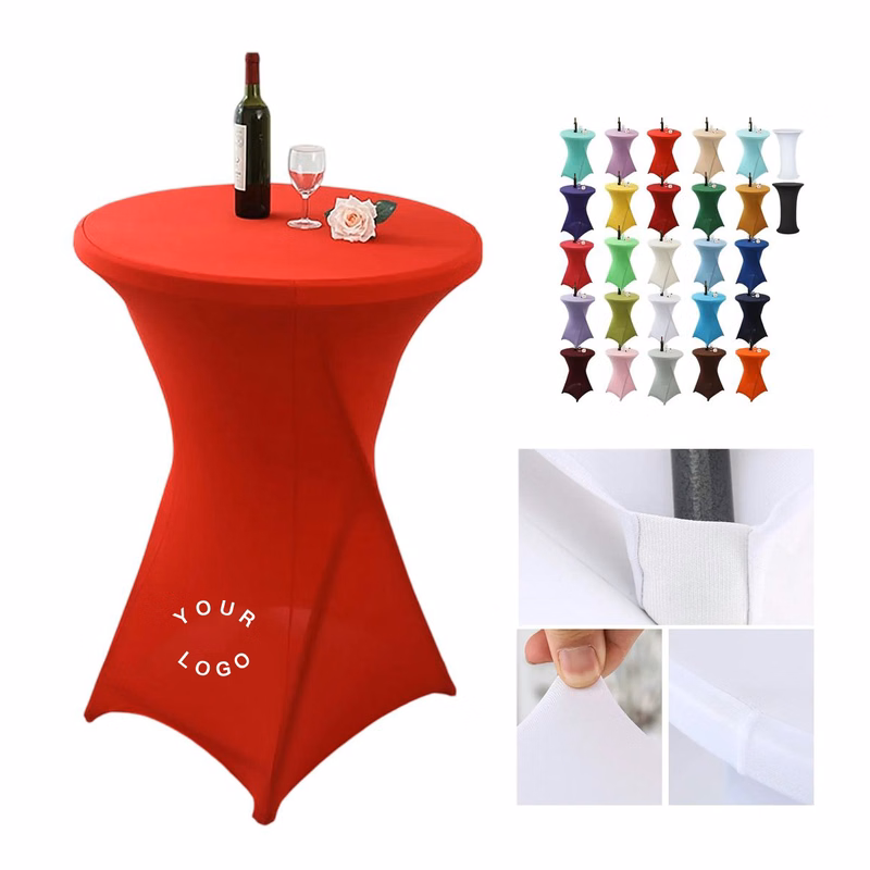 Customizable Stretch Table Cover for Trade Shows