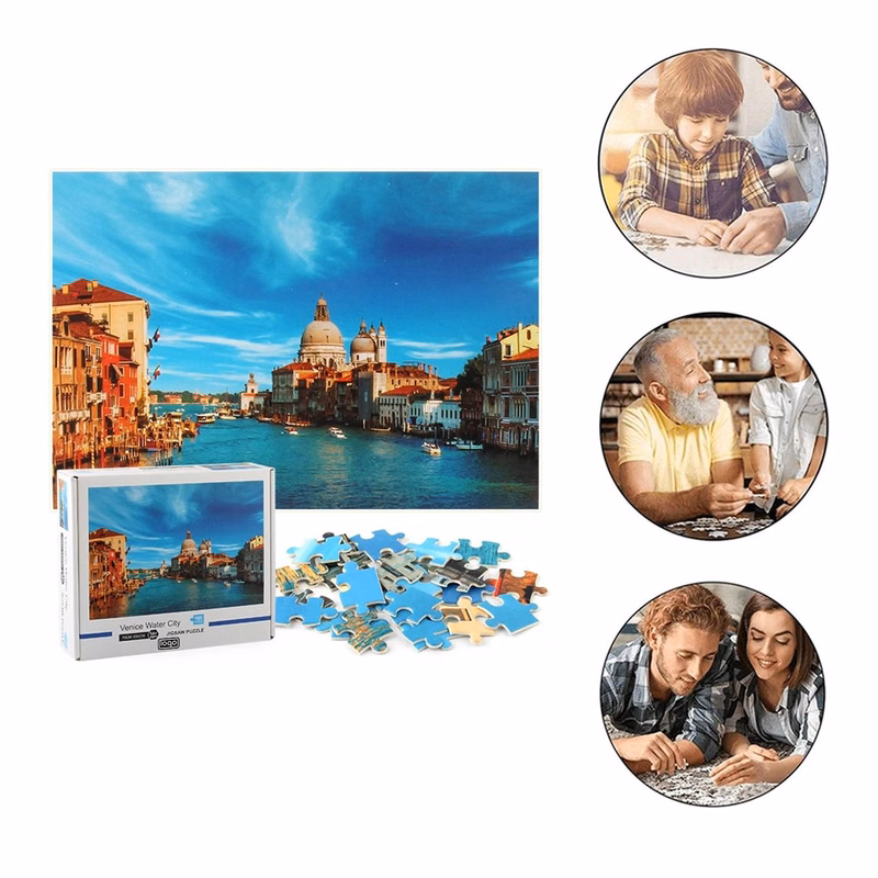 1000 Piece Jigsaw Puzzle with Custom Box
