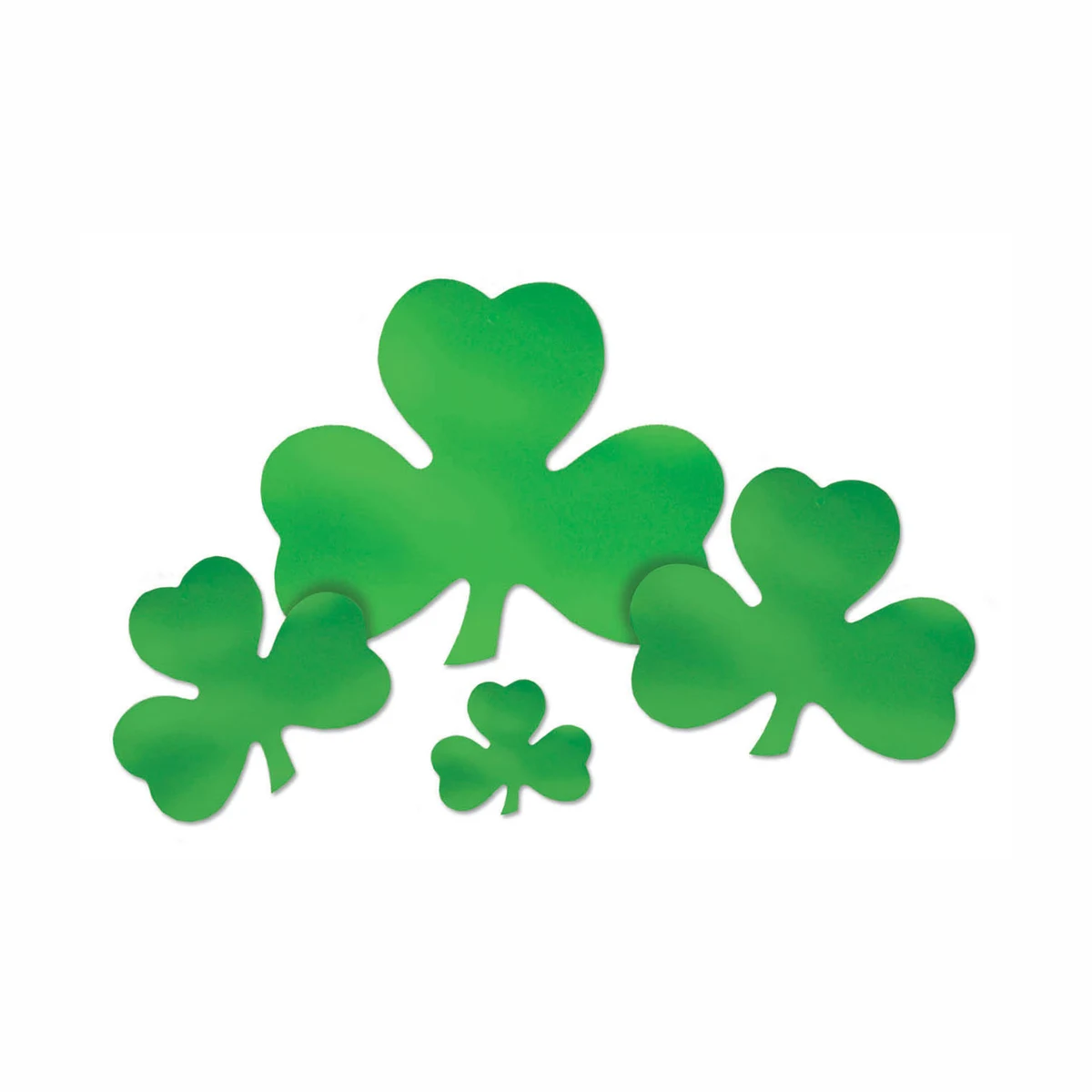 Foil Shamrock Cutouts 1